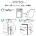 テラII 左開き サテングレー 写真11