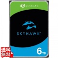 Seagate SkyHawk 3.5 6TB 内蔵HDD (CMR) メーカー3年保証 256MB ネットワーク監視カメラ ビデオレコーダー用ST6000VX009 写真1