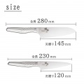 関孫六 三徳包丁 セット 3点 ( 小三徳包丁 & ペティナイフ & 研ぎ器 ) 日本製 | 貝印 オールステンレス ステンレス 包丁 シャープナー 砥石 おしゃれ 包丁セット 写真11