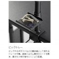 Bauhutte ( バウヒュッテ ) デスク ギタースタンド BHP-GH300-BK デスク用 ギター ハンガー 昇降式 机 後付 写真11