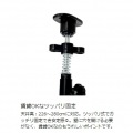 ビザールプランツウォールラック LPW-2100-BK 植物育成ライト サーキュレーター 取り付け可能 ビカクウォール ビカクシダ ツッパリ 植物棚 観葉植物 ラック 写真11