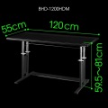 Bauhutte バウヒュッテ ゲーミングデスクHD BHD-1200HDM-BK | 昇降式 耐荷重100kg パソコンデスク PCデスク 写真11