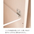 ダストボックス スリム 30L 高さ80 DB-F170 ナチュラル 宮武製作所 | キッチン リビング スリム 写真11