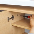 カウンター下収納 ラック 扉タイプ キャビネット 木製 ユニット収納 ホワイト 白 幅60 奥行29.6 高さ84.9cm 白井産業 PTS-8560D WH ピタシエ 写真11