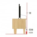 テレビ台 白井産業 幅180cm 高さ42cm 75V型対応 TVボード ローボード 収納 リビング 北歐モダン ノルフィカ グレー ナチュラルブラウン NOR-4018HGY 写真11