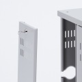 サンワサプライ HUBボックス(4U) 小規模LAN用機器収納用 CP-HBOX4U【大型商品の為時間指定不可】 写真11
