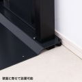 60型?86型対応 壁寄せ電動昇降ディスプレイスタンド(高位置仕様) 写真11