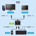 SW-KM2UUキーボード・マウス切替器 写真11