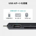USB Type-C & USB-A両対応 直挿しSD/microSDカードリーダー(USBポート付き) 写真11