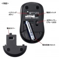 静音BluetoothブルーLEDマウス 写真11