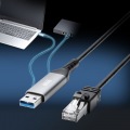 USB A LAN変換ケーブル(Gigabit対応・1m) 写真11