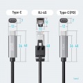 急速充電対応 USB Type-C LAN変換ケーブル(Gigabit対応・PD100W・1m) 写真11