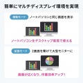 8K対応 USB Type-C ドッキングステーション 写真11