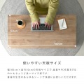 INAS(イナス)ローテーブル100cm幅 テーブル センターテーブル ローテーブル 机 おしゃれ 北歐 収納付き ブックスタンド グレーナチュラル IN40-100CT-GN 写真11