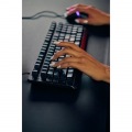HyperX Eve 1800 ゲーミングキーボード メンブレン 有線 USB-A 日本語配列 1800レイアウト 日本正規代理店品 2年間保証 ブラック HXR-B7JE0AA#ABJ 写真11