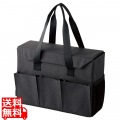 トートバック ボックス型収納 ビジネスバック テレワーク 大容量 蓋付き 収納 ハンドル付き 保管 在宅勤務 ガジェット整理 ポケット 持ち運べる 写真1