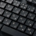 キーボード 無線 (2.4GHz) ワイヤレス USB-A 洗える(IPX5) メンブレン 高耐久設計 抗菌 【Windows11 mac Chrome】対応 ブラック 写真12