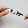 4in1 USBケーブル/USB-A+USB-C/Micro-B+USB-C/USB Power Delivery対応/1.0m/ブラック 写真12