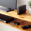 Giga対応スイッチングハブ/5ポート/金属筺体/電源外付けモデル/ブラック 写真12