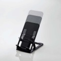 スマートフォン用スタンド/コンパクト/薄型/軽量/高さ調節可能/ブラック 写真12
