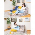 ポケットコイル座面 繋がるソファ 座椅子 横連結可能 リクライニング  リラックスチェア パーソナルチェア ファブリック オリーブ 写真12
