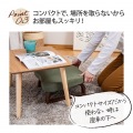 正座椅子 天然木 高さ17cm あぐら 座面傾斜 美姿勢 背筋が伸びる 軽い コンパクト おしゃれ ファブリック ネイビー RMHZ-40-NV 写真12
