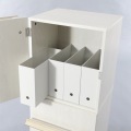 ちわが飾れる推し棚カラボ 推し活収納 推し 収納 本棚 オタ活 カラーボックス 棚 ジャンボうちわ CD DVD Blu-ray グッズ ビビラボ LBR-430-WW ディスプレイ 写真12