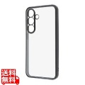 Galaxy S25 LS 精密設計カメラ保護衝撃BPメタTPUソフトケース /BK 写真1
