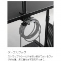 Bauhutte ( バウヒュッテ ) デスク ギタースタンド BHP-GH300-BK デスク用 ギター ハンガー 昇降式 机 後付 写真12