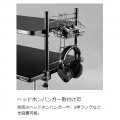 フィギュア デスクラック BHS-1000D-BK デスクを2階建てにするワイドラックノートPC対応 クランプ 後付け 写真12