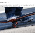 たとえ乗らなくても「ルックスで」楽しめる スケートボード ( ブラック ) 写真12