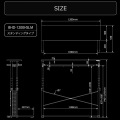 スリムデスク スタンディングタイプ 写真12
