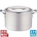 TKG IHアルミ 半寸胴鍋(目盛付) 33cm ※ IH対応 IH (100V/200V)とガス火対応 写真1