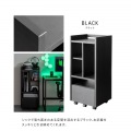 ゲーム機ラック 幅49 高さ99 GRK-001 ブラック 宮武製作所 写真12