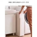 ダストボックス スリム 30L 高さ80 DB-F170 ホワイト 宮武製作所 | キッチン リビング スリム 写真12
