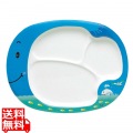 メラミン オーバル お子様プレート E10KJ くじら 写真1