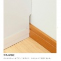 カウンター下収納 ラック 引戸タイプ キャビネット 木製 ホワイト 白 幅120 奥行29.6 高さ84.9cm 白井産業 PTS-8512SD WH ピタシエ 写真12
