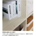 フリーラック シェルフ 白井産業 飾り棚 本棚 オープンラック 横置き可 正方形 マス目 木目調 アイボリー 幅124 高さ124.2 奥行29.7cm レジェルノ LGE-1212IV 写真12