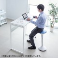 サンワサプライ スタンディングデスク(W1000) 立作業用デスクとして最適な高さ1000mm EHD-ST10050W【大型商品の為時間指定不可】 写真12