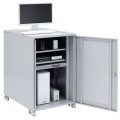 サンワサプライ 19インチマウントボックス(H1000・19U) 縦型サーバーも収納できる19インチマウントボックス CP-203【大型商品の為時間指定不可】 写真12