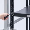 19インチマウントスライド棚 写真12
