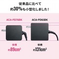 USB Power Delivery対応AC充電器(PD65W・TypeCケーブル一体型) 写真12