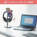 ドッキングステーション USBType-C ドッキングステーション USB-CVDK8 | PD VGA HDMI LAN USB3.0 SDカード 対応 サンワサプライ 写真12