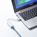USB3.2-LAN変換アダプタ(ホワイト) 写真12