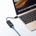 USB3.2 TypeC-LAN変換アダプタ(ブラック) 写真12