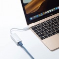 USB3.2 TypeC-LAN変換アダプタ(ホワイト) 写真12