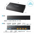 HDMIエクステンダー(4K対応・送信機・4分配) 写真12