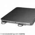 iPad Pro 13インチ(M4/2024)用スタンド・ベルト付きケース 写真12