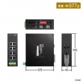 産業用ギガビット対応PoEスイッチングハブ(IEEE802.3bt/8ポート) 写真12