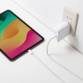 USB Type-Cシリコンメッシュケーブル(PD60W・2m・ホワイト) 写真12